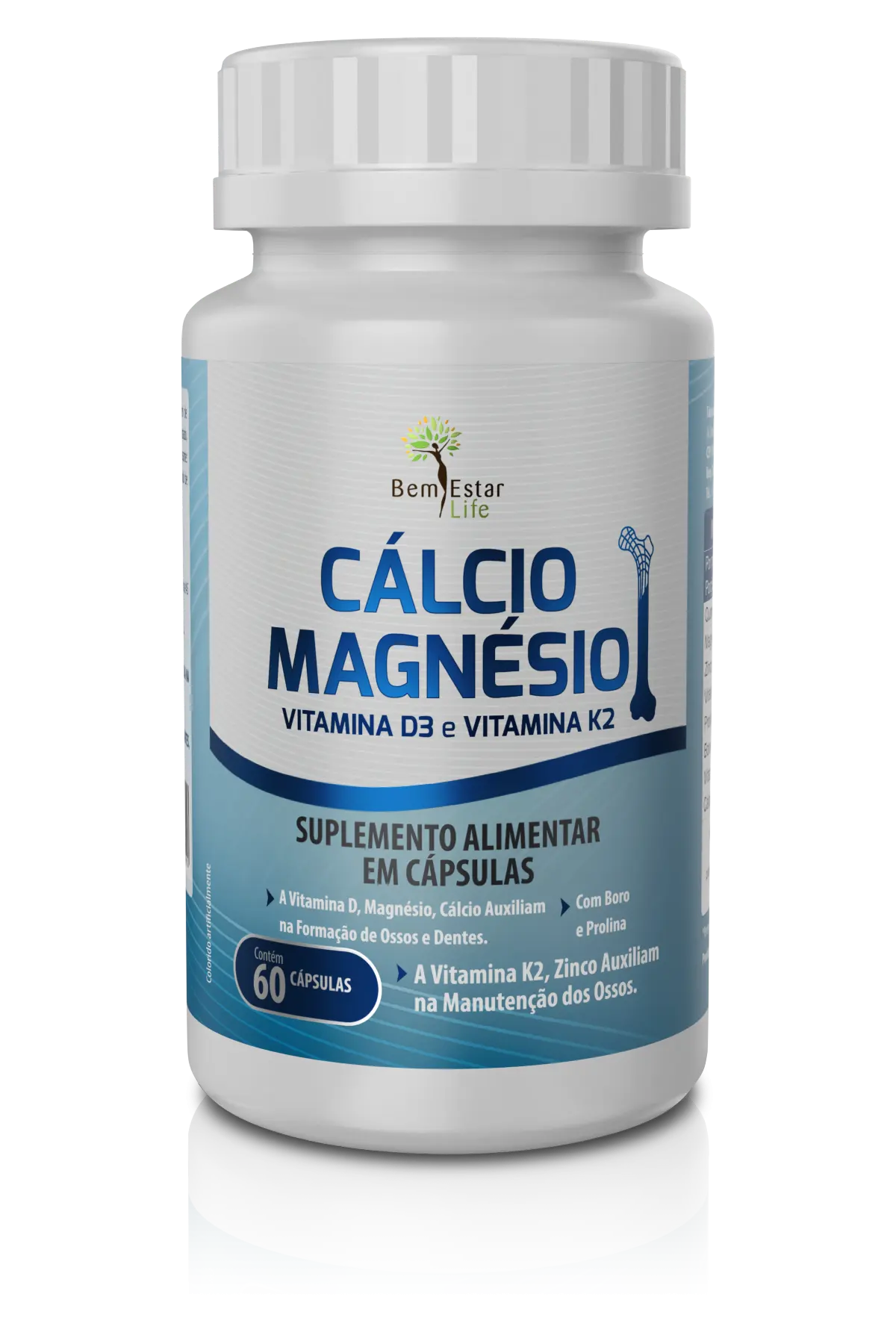 CÁLCIO - MAGNÉSIO - VITAMINA D3 - K2