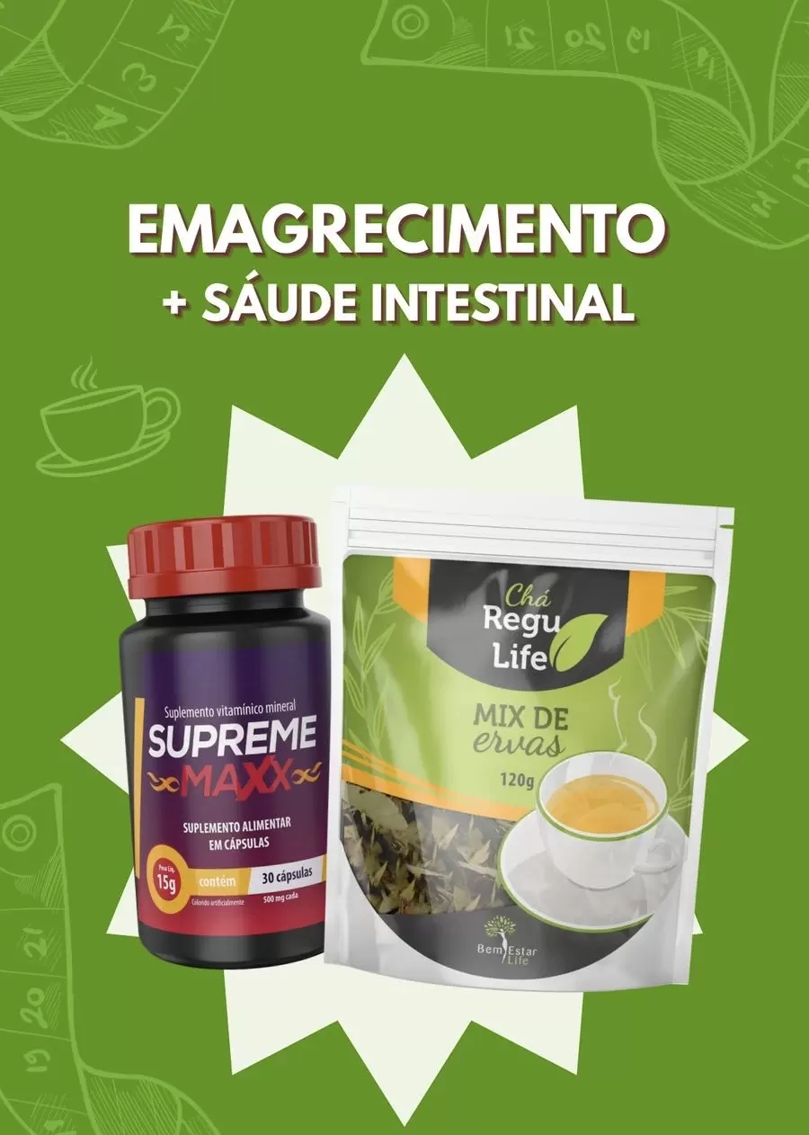 SUPREME MAXX + CHÁ REGU LIFE 