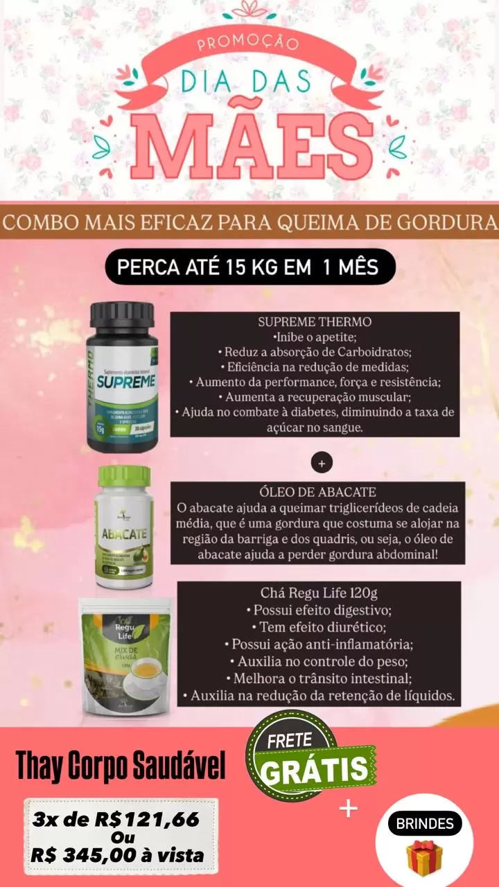 Mês das mães: Combo de milhões 