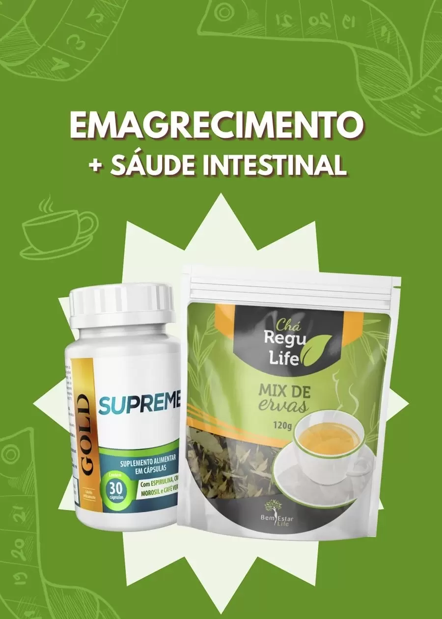 SUPREME GOLD + CHÁ REGU LIFE
