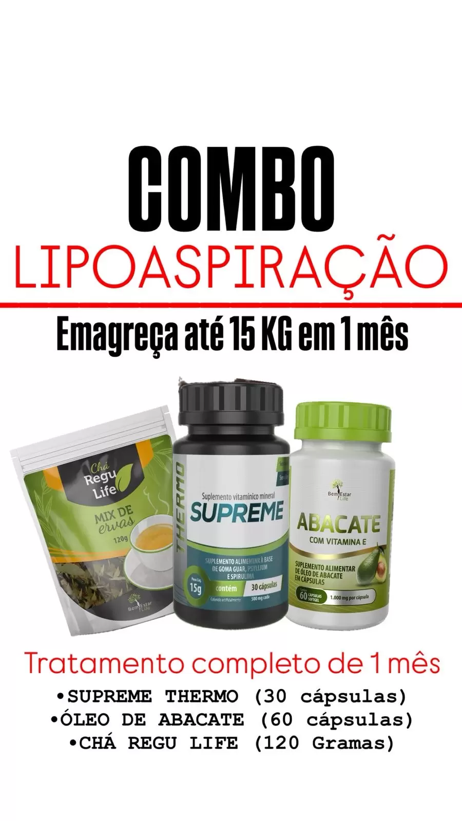 COMBO LIPOASPIRAÇÃO THERMO 